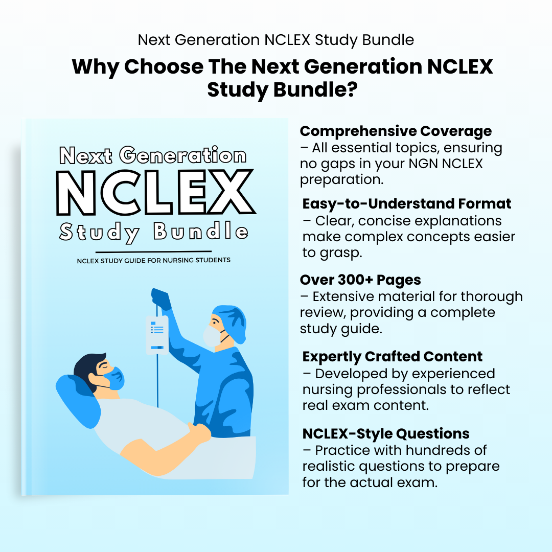 Next Generation NCLEX Study Bundle