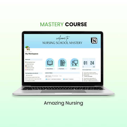 The Nursing School Mastery Course
