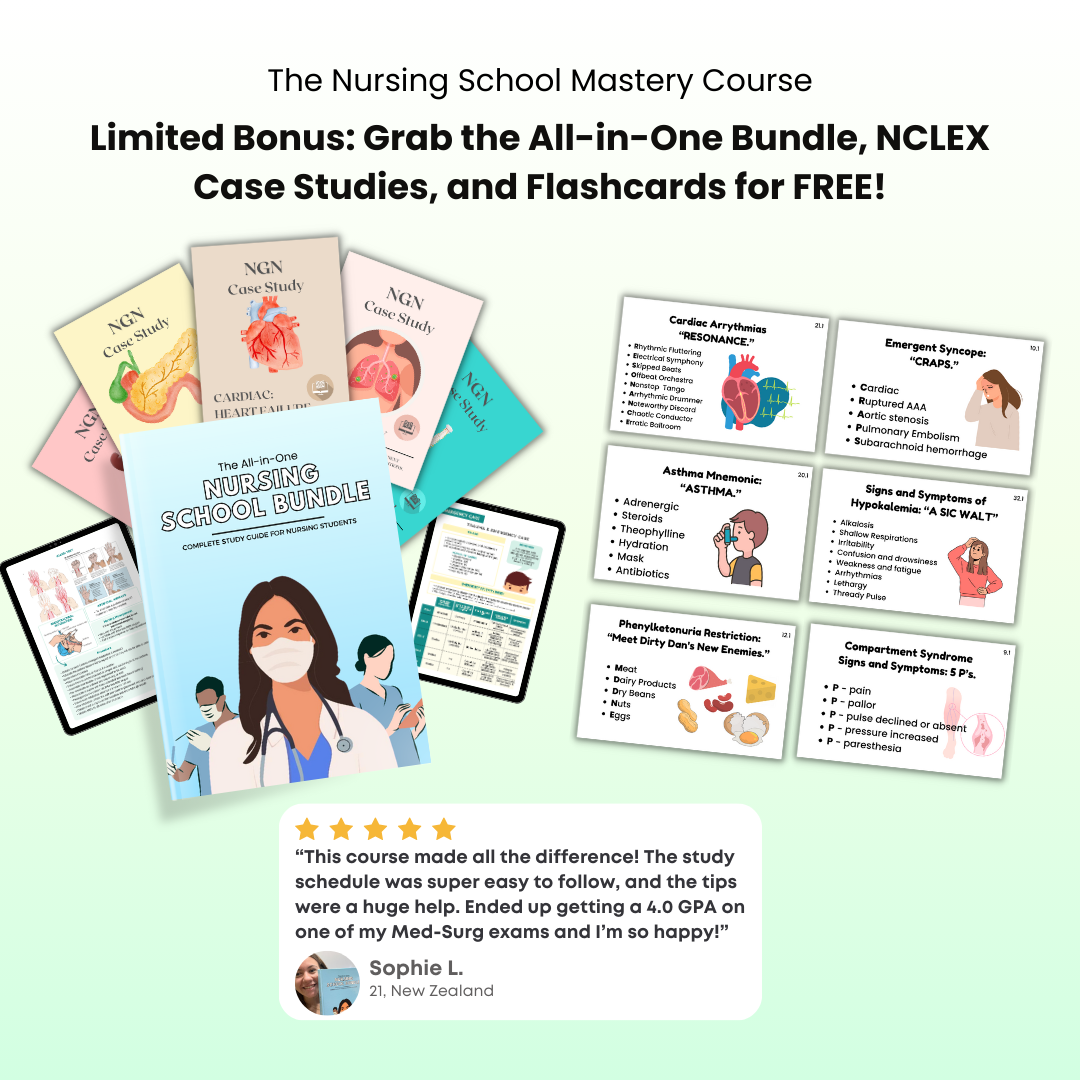 The Nursing School Mastery Course