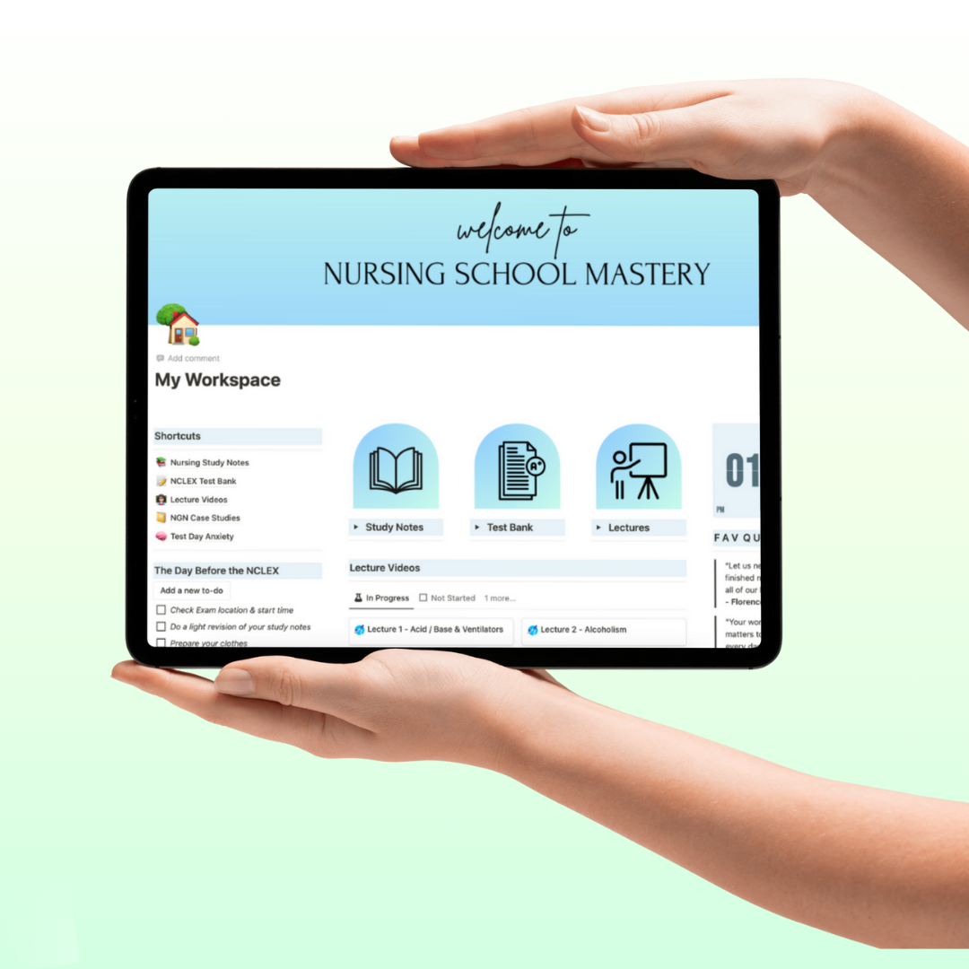 The Nursing School Mastery Course