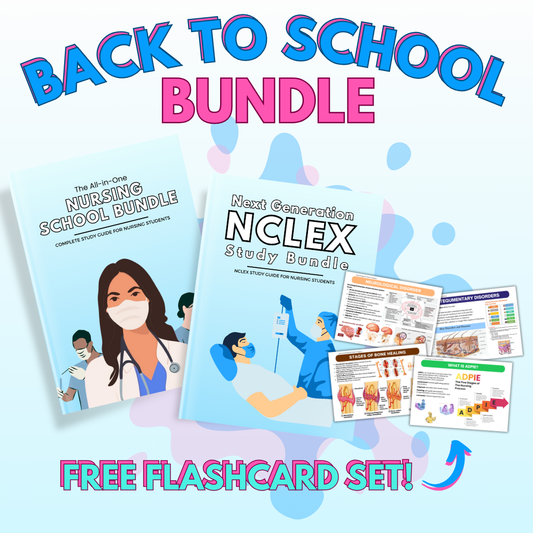 Back to School Nursing Bundle! 3 in 1 - Special Offer