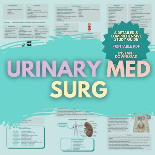 Urinary - Nurse Med-Surgery
